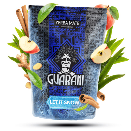 Yerba Mate Winter Starter Set Guarani Let it Snow 400g