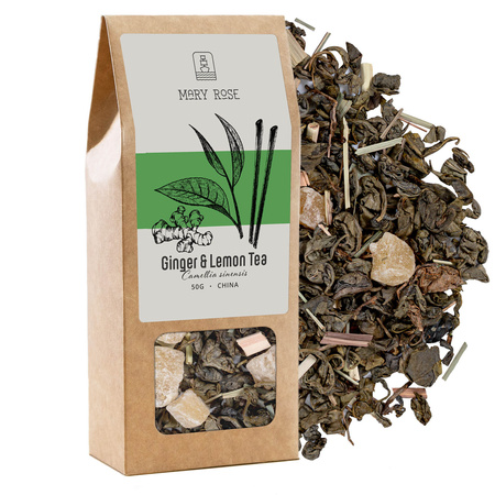 Mary Rose – Ginger & Lemon Tea – 50g