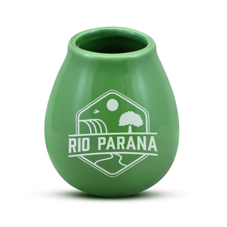 Yerba Mate Rio Parana Set FOR TWO Calabash Bombilla 1000g