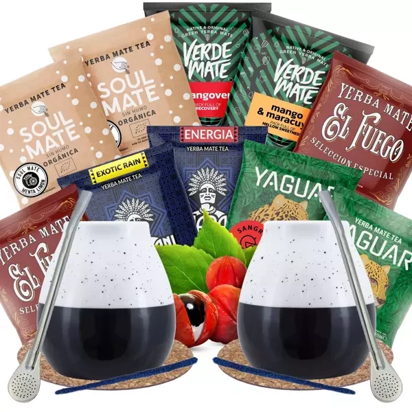 Yerba Mate Set for Two Fruity to start