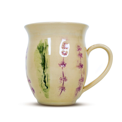 Ceramic Cup Flora Pink 350ml – Crater series