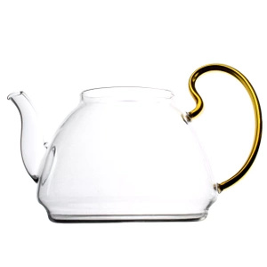 Glass teapot with brewer Diamante 1200ml