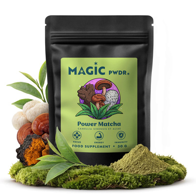 Magic Pwdr – Power Matcha – Energy & Focus Blend 30g